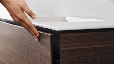 Умивальник Geberit Xeno² із системою економії простору