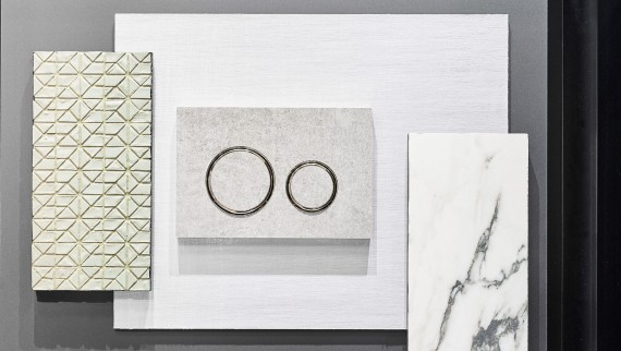 Клавіша змиву у ванній кімнаті Клавіша змиву у ванній кімнаті