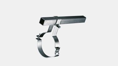 Geberit Pluvia: Кріплення труб до опорної шини