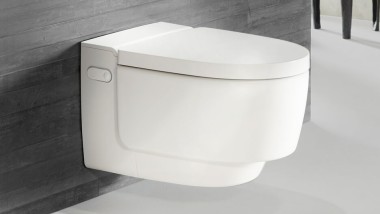 Geberit AquaClean Mera білого кольору з пультом дистанційного керування Sigma70