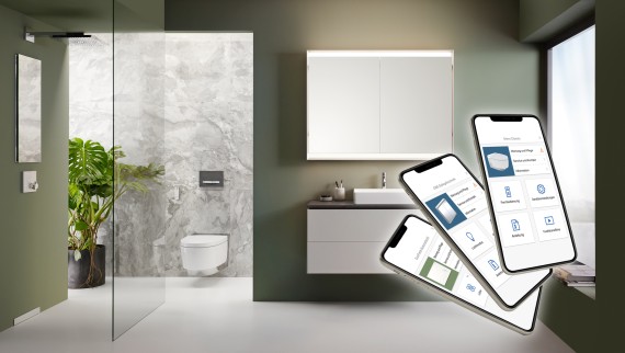 Додаток Geberit Home для ванної Додаток Geberit Home для ванної