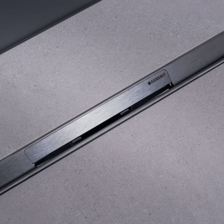 Geberit CleanLine50, чорний хром Geberit CleanLine50, чорний хром