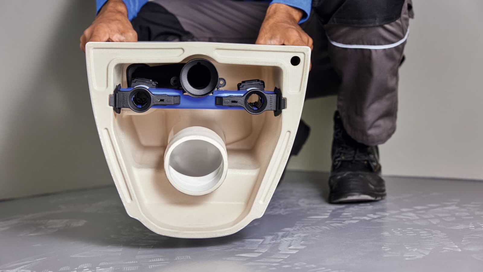 Попередньо встановлена монтажна планка для підвісного унітаза Acanto Попередньо встановлена монтажна планка для підвісного унітаза Acanto