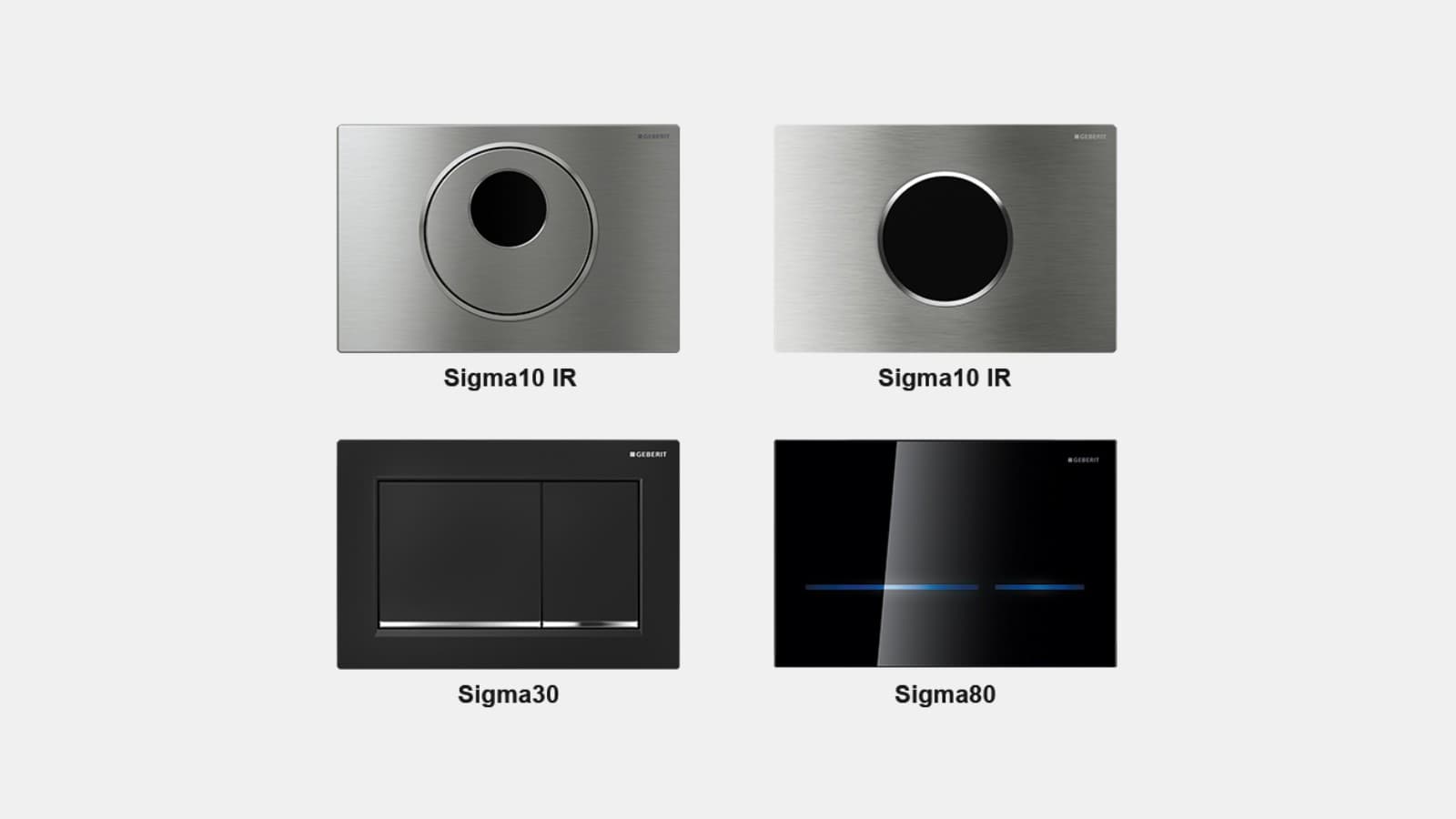 Інфрачервоні та механічні змивні клавіші Geberit Інфрачервоні та механічні змивні клавіші Geberit