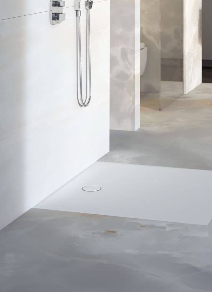 Душова зона на рівні підлоги Душова зона на рівні підлоги