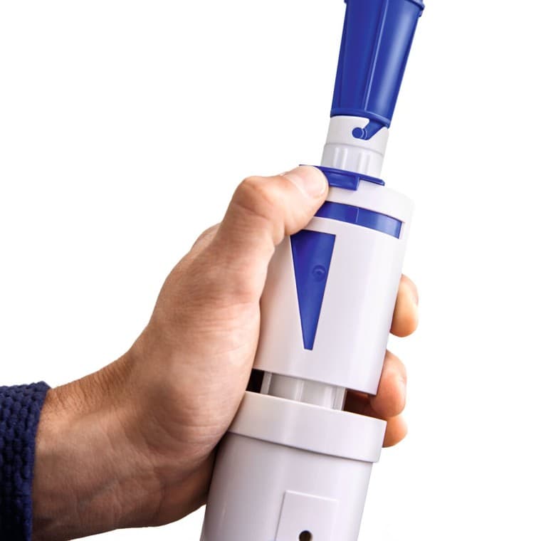 Встановлення малого обсягу змиву за допомогою змивного клапана Geberit тип 208 (© Geberit) Встановлення малого обсягу змиву за допомогою змивного клапана Geberit тип 208 (© Geberit)