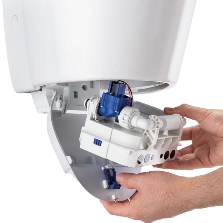 Система керування пісуаром Geberit у док-станції Система керування пісуаром Geberit у док-станції