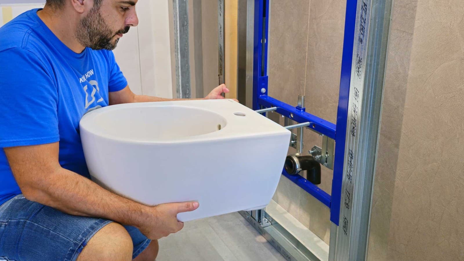 Монтаж біде Geberit з EFF3 Монтаж біде Geberit з EFF3