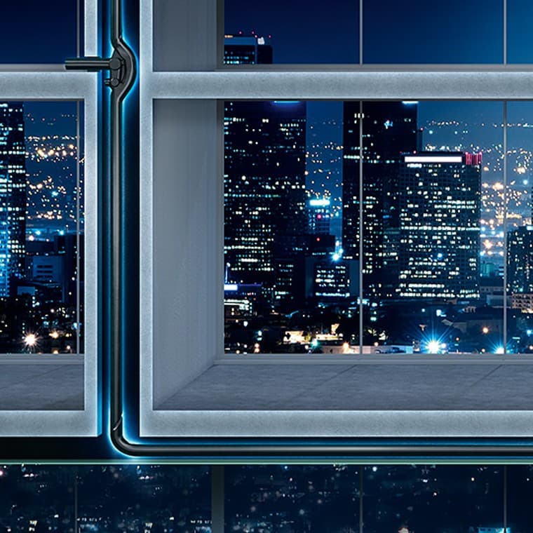 Geberit PE SuperTube — система, що економить простір Geberit PE SuperTube — система, що економить простір