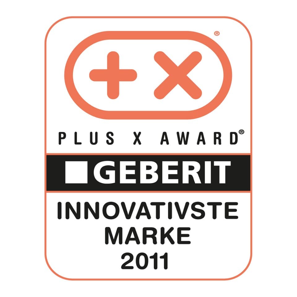 Plus X Award за Geberit як найінноваційніший бренд Plus X Award за Geberit як найінноваційніший бренд
